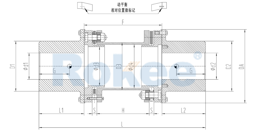 RLQA Diaphragm Coupling