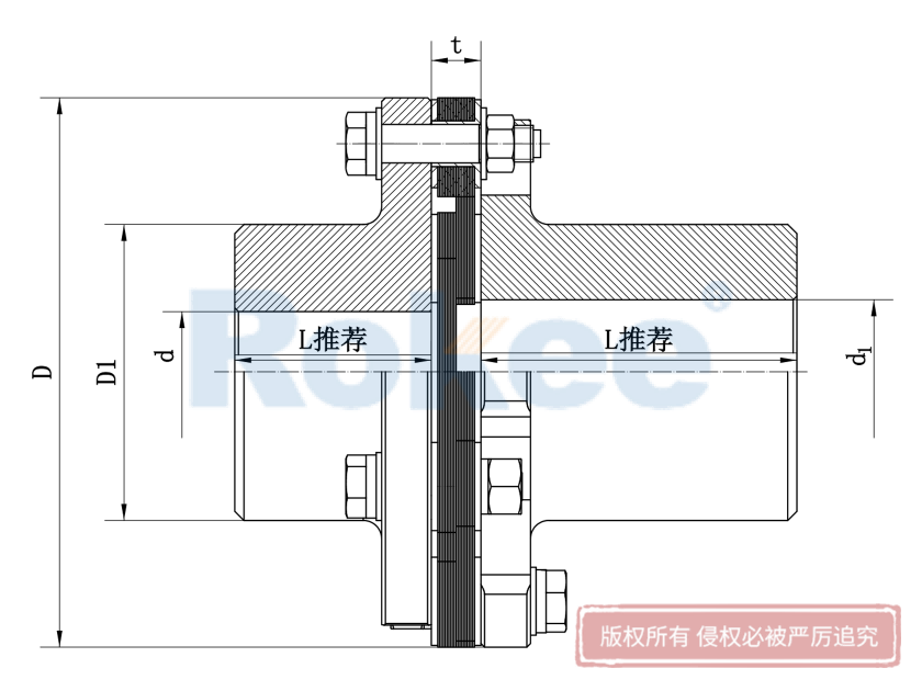 JMII金屬膜片聯(lián)軸器,JMII無(wú)沉孔膜片聯(lián)軸器,JMII型膜片聯(lián)軸器