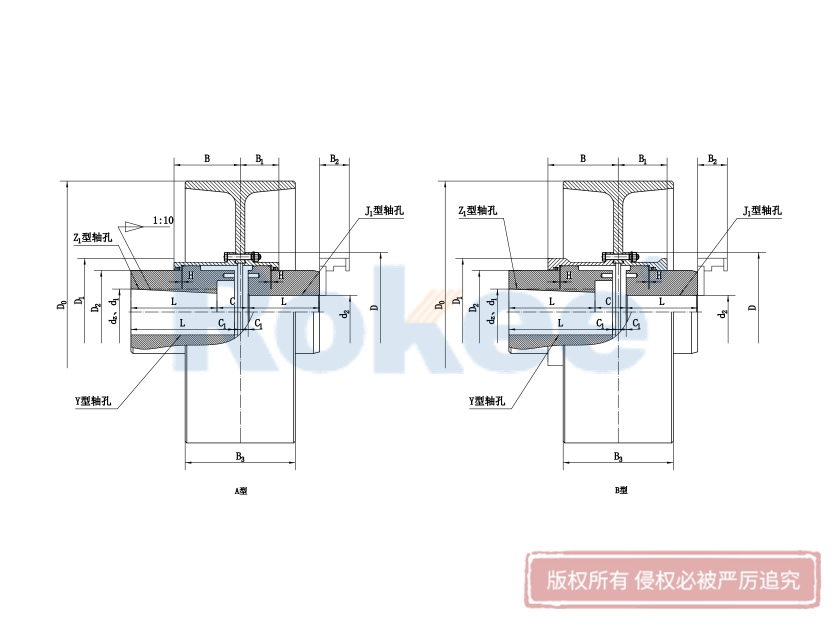 NGCL聯(lián)軸器,NGCL鼓形齒聯(lián)軸器,NGCL帶制動(dòng)輪鼓形齒式聯(lián)軸器